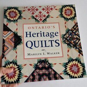 Ontario's Heritage Quilts Book by Marilyn Walker, Quilter Domestic Folk Art Can